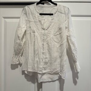 Women’s White Blouse - size Small